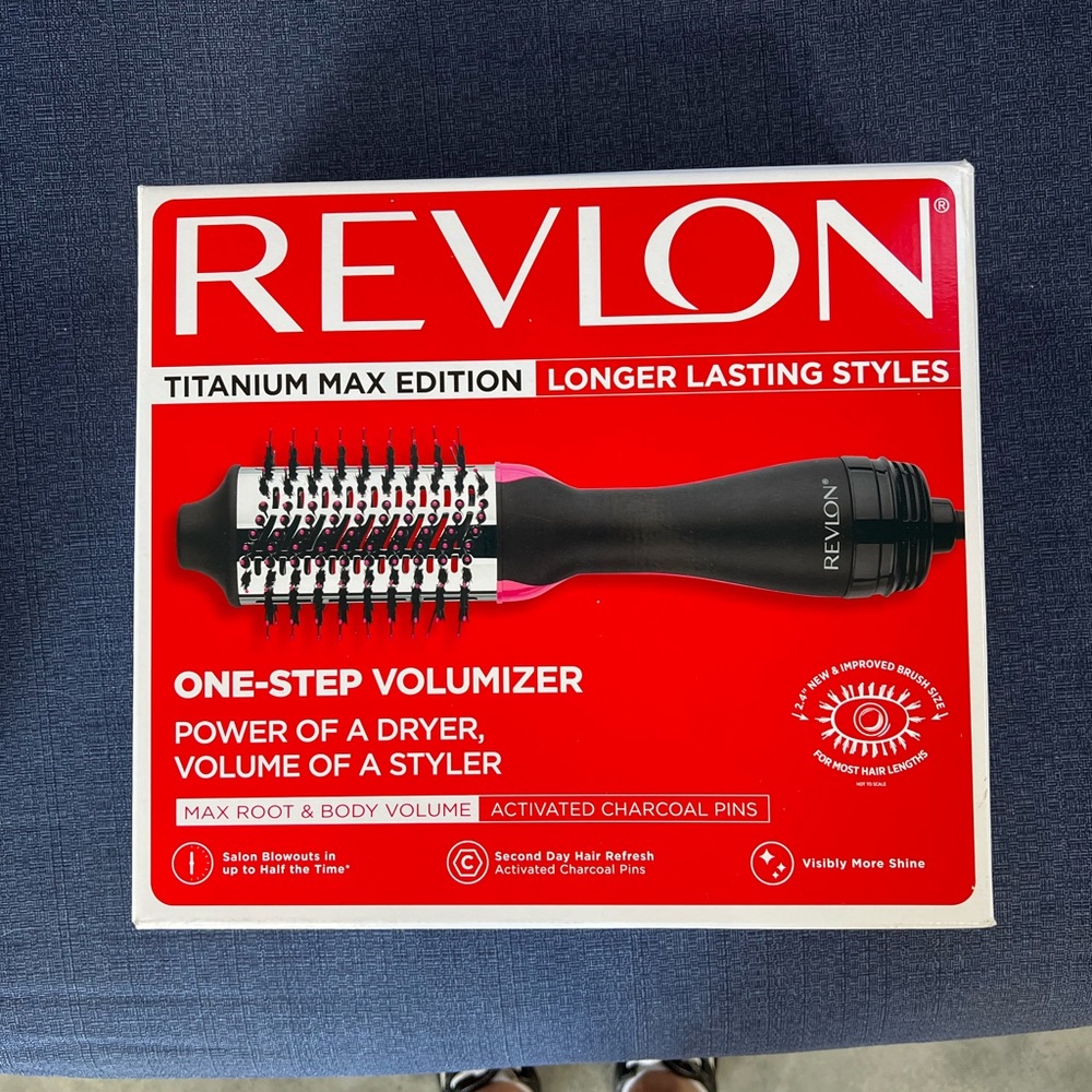 COPY - Revlon Titanium Max edition hair blow dryer/curler
